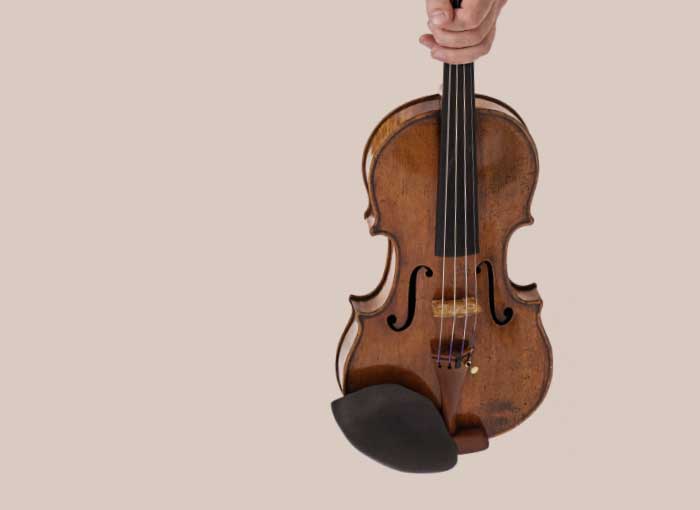 Smlouvání o housle od Gagliana