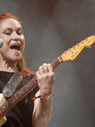 Náhledový obrázek k článku Lenka Dusilová proti Megadeth. Na Rock for People se k ní připojil i David Koller