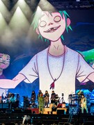 Náhledový obrázek k článku Gorillaz poručili i dešti, ať tančí. Na Rock for People to byla strhující jízda plná překvapení a hostů
