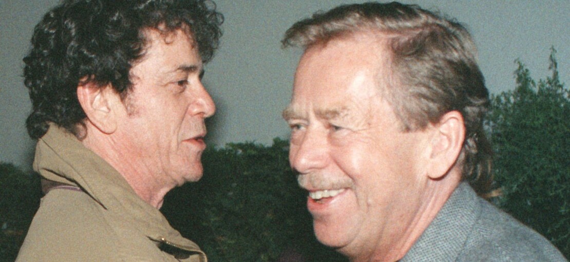 Obrázek k článku VLČKOVIZE: Václav Havel byl podle Lou Reeda první hipísácký prezident