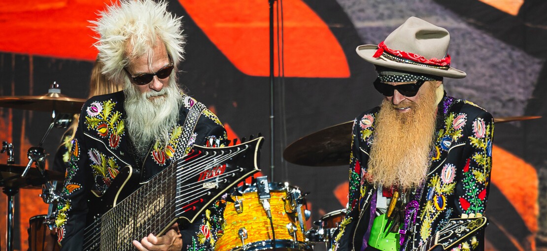 Obrázek k článku NAŽIVO: ZZ Top vytáhli české kytary Jolana. Vousáčům show zhatil zvuk