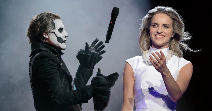 Náhledový obrázek k článku Gabriela Gunčíková tajně zpívá se slavnými metalisty Ghost, jsou přesvědčeni fanoušci