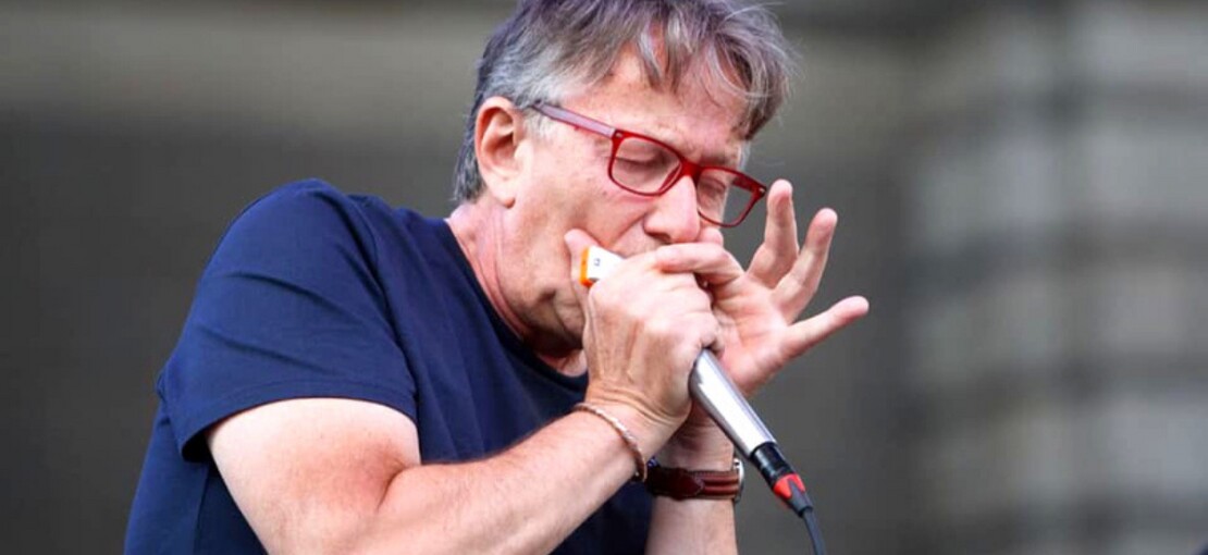 Obrázek k článku Ondřej Konrád na Blues Alive oslaví 75. narozeniny. Zahraje si s ním Michal Pavlíček