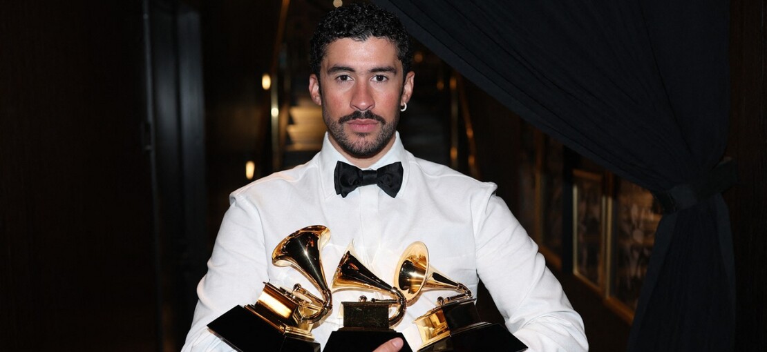 Obrázek k článku „Pryč s ICE,“ znělo napříč ceremoniálem Grammy. Bad Bunny vyhrál Album roku