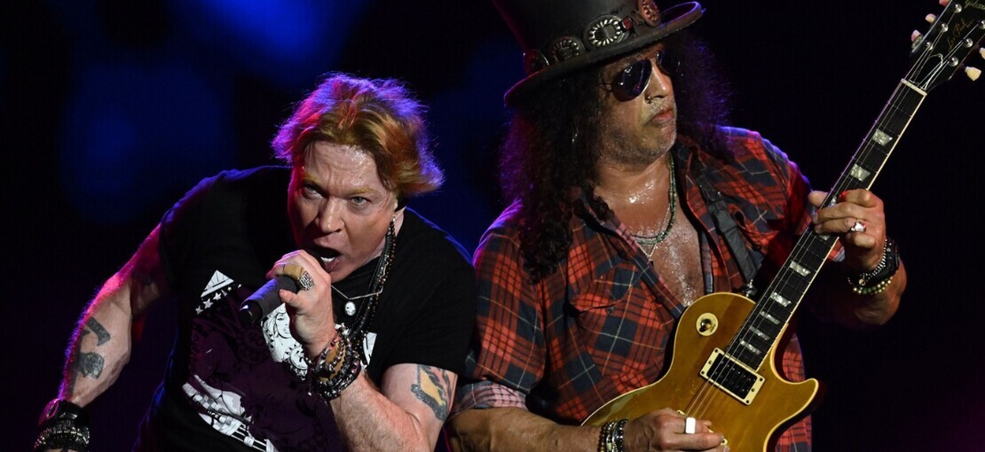 Obrázek k článku „Axl byl ve vrcholné formě.“  Guns N’ Roses odmítají kritiku po Glastonbury