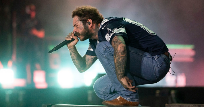 Náhledový obrázek k článku NAŽIVO: Post Malone byl milý. Chybělo mu ale pár decibelů a hodně šťávy